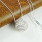 Feshionn IOBI Sets Infinite Love Knot Sterling Silver Matching Necklace and Earrings Set