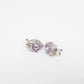Feshionn IOBI Sets Lilac Earrings Only Vintage Filigree Teardrop Necklace and Earrings Set or Individual - Choose Your Color!