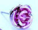 Feshionn IOBI Sets Metallic Violet Reflections of Rose Necklace and Stud Earring Set - Available in Four Colors