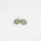 Feshionn IOBI Sets Peridot Earrings Only Vintage Filigree Teardrop Necklace and Earrings Set or Individual - Choose Your Color!