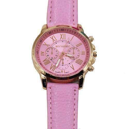 Feshionn IOBI Watches CLEARANCE - Rose Gold Classic Geneva Watch - Choose Your Color