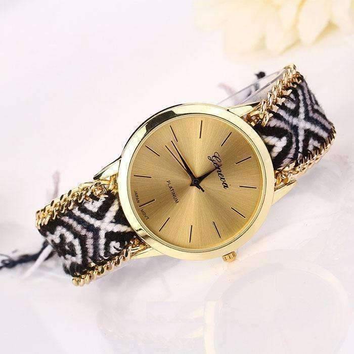 Feshionn IOBI Watches Offbeat Hand Woven Watch in 13 Colorful Patterns