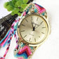 Feshionn IOBI Watches Offbeat Hand Woven Watch in 13 Colorful Patterns