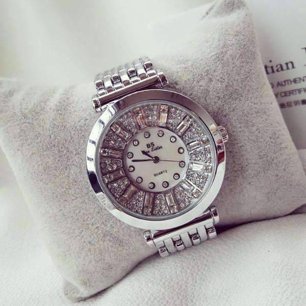 Feshionn IOBI Watches Spectacle Deluxe Austrian Crystal Luxury Ladies Watch in Two Colors