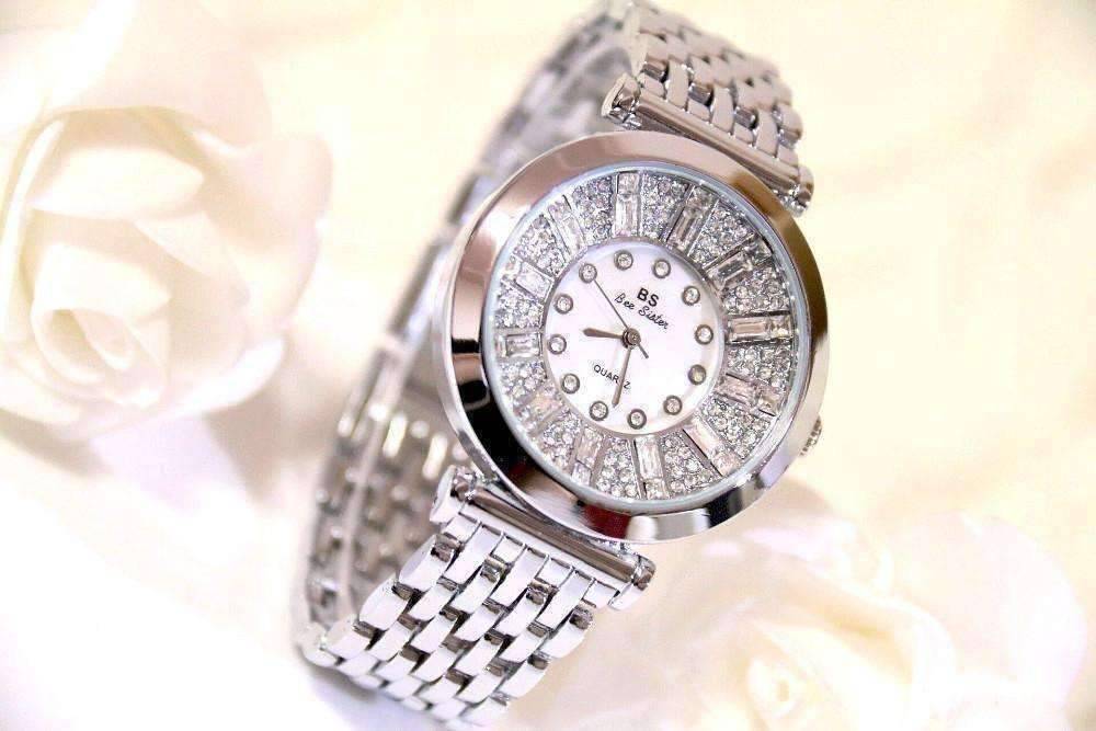 Feshionn IOBI Watches Spectacle Deluxe Austrian Crystal Luxury Ladies Watch in Two Colors