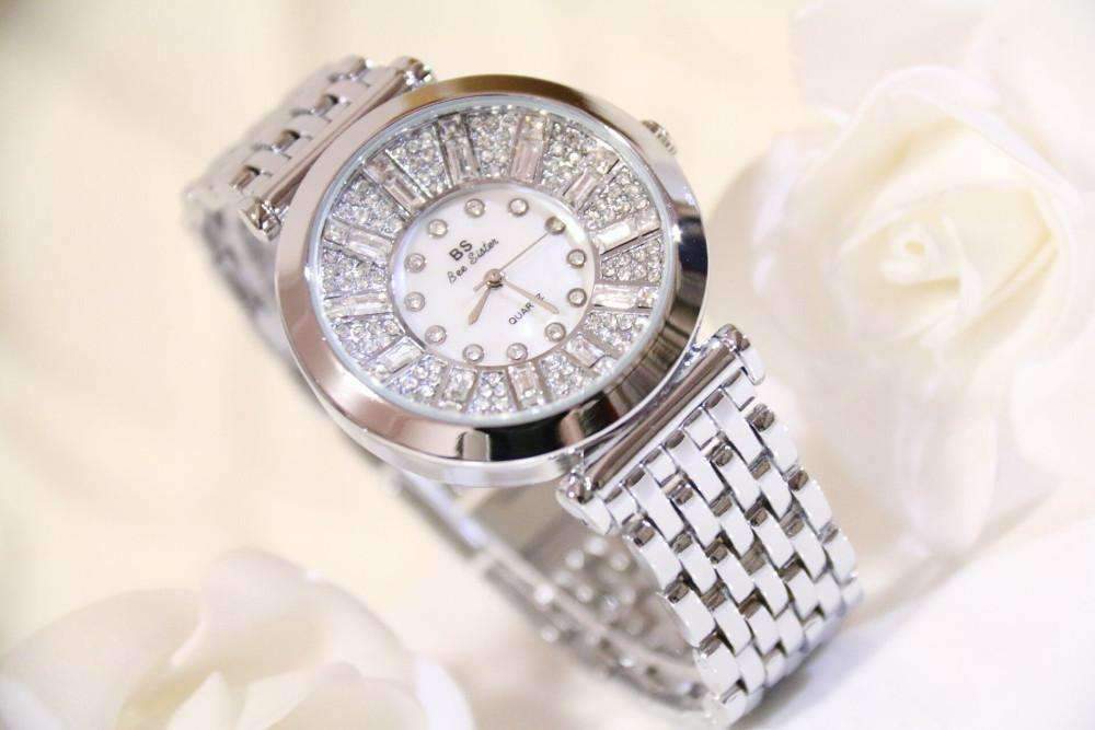 Feshionn IOBI Watches Spectacle Deluxe Austrian Crystal Luxury Ladies Watch in Two Colors