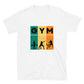 Short-Sleeve Men Soft T-Shirt Gym Training Design by IOBI Original Apparel