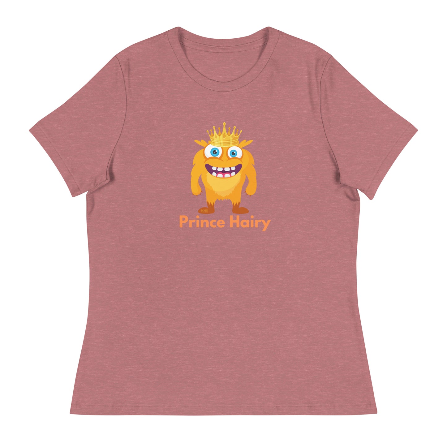 Women's Relaxed Soft & Smooth Premium Quality T-Shirt Prince Harry Design by IOBI Original Apparel